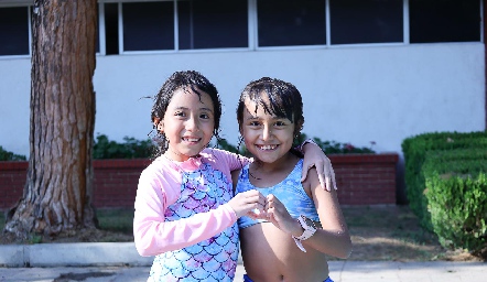  Marbella Leyva y Victoria Benítez.