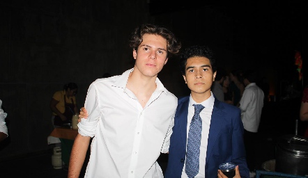  Gianluca Corni y Memo Trujillo.