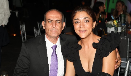  Moni Sánchez y Enrique Chevaile.