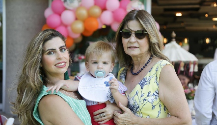  3 Generaciones, Isa Garza, Jorge Meade e Isa Cabrera.
