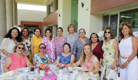  Rosario LLaguno, Verónica Rodríguez, Amalia Matienzo, Nelly Ramírez, Alma Bertha Díaz de León, Roxana Delgado de Melo, Tere Garza, Azucena Islas, Teresa Carrera.