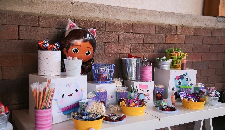  Mesa de dulces.