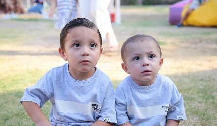  Ferran y Thiago.