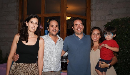  Jimena, Arturo, Diego y María.