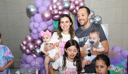 Mauro Rodríguez, Fernanda Pérez y Xaviera Rodríguez .