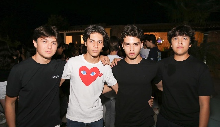  Marco, Franco Bravo, Emilio García y Fernando Rivera.