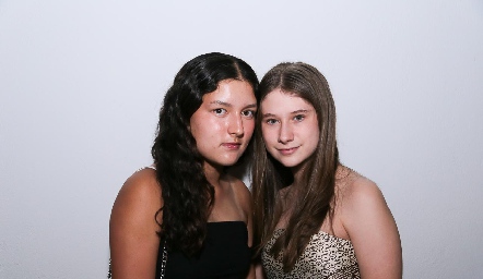  Majo González y Juliana Mariscal.
