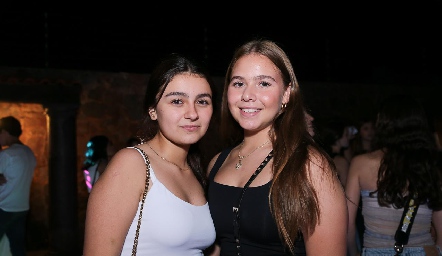  Romina Chavero y Mich Heinze.