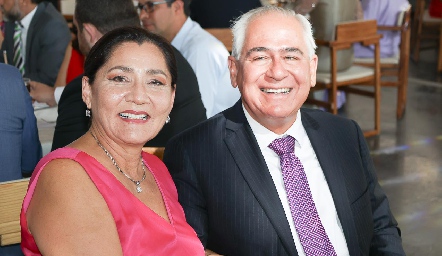  Gabriela Hernández y Ernesto Motilla.