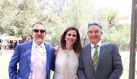  Gerardo Valle, Rocío Gallegos y José Eduardo Maza.