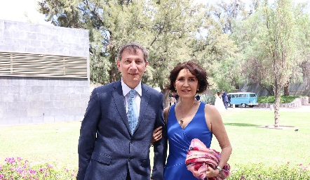  Daniel Noyola y Pilar de la Rosa.