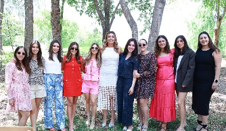  Alejandra Villarreal, Isabel Pérez, Paulina Estrada, Car, Estefanía Leija, Ana Gaby Motilla, Renata Castillo, Alejandra Martínez, María Dolores Gómez, Ana Lucía Díaz y María José Raymond.