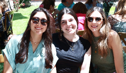  Marcela Villarreal, Catalina Esper y Paola Torre.