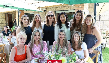  Arlette Robles, Melisa Compean, Fernanda Lozano, Ariana Alessi, María José Motilla, Isa Motilla, Güera Valle, Elizabeth Berrones, Mariana Berrones y Nuria Oliva.