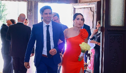   José Cadena y Daniela Ornelas.