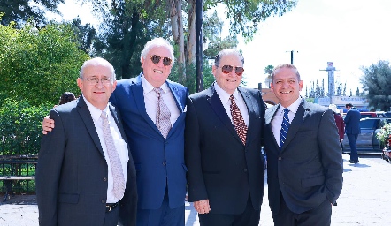  Ismael Ramos, Fernando González, Javier Martínez y Alberto Piñones.
