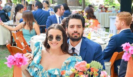  Claudette Villasana y Mauricio Zendejas.