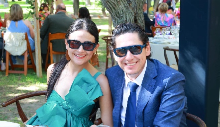  Adriana Martínez y Jesús Rosillo.