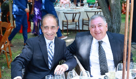  José Medlich y Rodrigo Villasana.