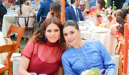  Ana Paula de la Fuente y Mariela Motilla.