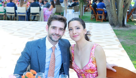  Jorge Reyes y Cristina Fernández.