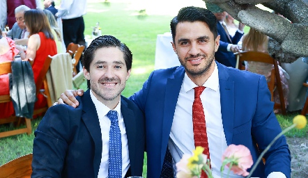  Juan Pablo Barragán y Anuar Garay.