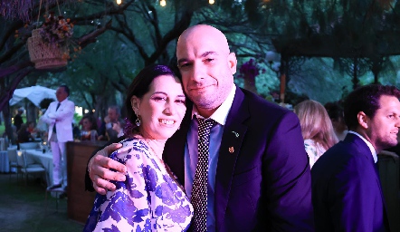  Tere Scott y Cristian Tafisch.