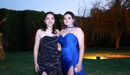  Montserrat Reyes e Isabela Amparan.