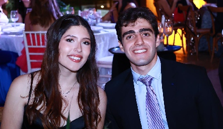  Valeria García y Murat Chalita.