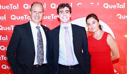  José Luis Chalita, Murat e Ivette.