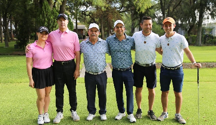  Milisa Mercado, Javier Mercado, José Brambila, Marco Brambila, Pedro y Ramón Muñoz.
