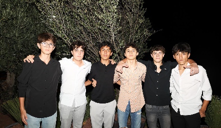  Edgar, Alejandro, Jasiel, Iker y Santiagi.