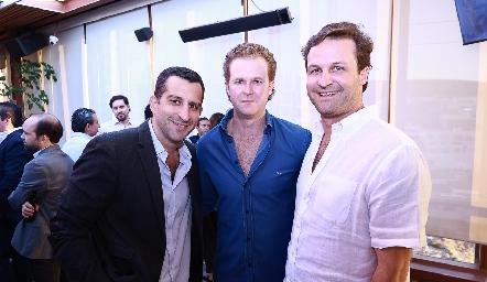  Josué Reino, Javier García y Diego García.