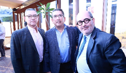  Ramón Farías, Gerardo Bocard y José Mario de la Garza.