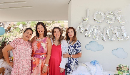  Margarita Martínez, Marus Hernández, Mónica Torres y Rocío Mexicano.
