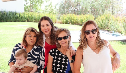  Gaby Enríquez, Pablo Torres, Mónica Torres, Caridad Rangel y Guille Hernández.