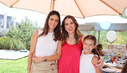  Gaby Labastida, Mónica Torres e Isa Molina.