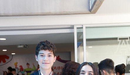  Adrián Zavala e Isabella Martínez.