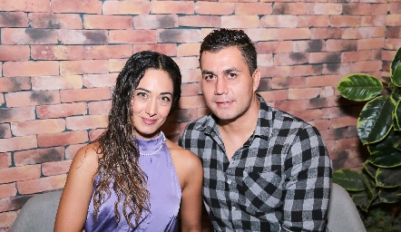  Idania de Alba e Iván Farías.