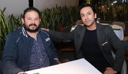  Gerardo Meza y Eder Alvarado.