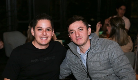  Luis Monjarás y Joan Bas.