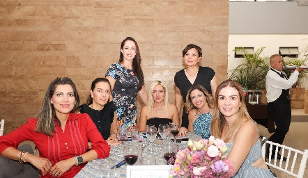  Club Pata de Elefante: Lizette del Carmen Lara, Verónica Martínez, Georgina Rivera, Vanessa Juárez, Adriana Dibildox y Marilú Paredes.