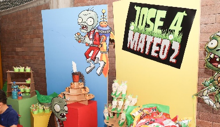  Mesa de dulces.
