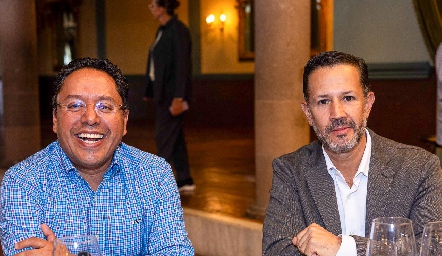  Alberto Espinosa y Alejandro Lafuente.