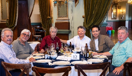  Pedro Martínez, Manuel Ponce, Eduardo Zermeño, Eduardo Romo, Eduardo Romo Junior y Miguel Ángel Romo.