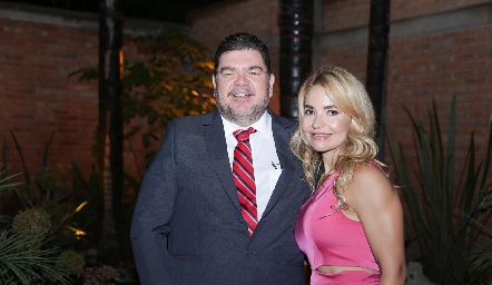 Marisol Riaño y Paulino Pozos.