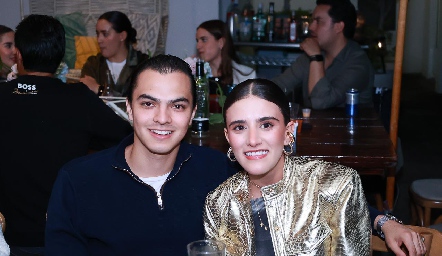  Juan Pablo Rocha y Regina Hinojosa.