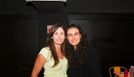  Ale Díaz y  Fernanda Saiz.