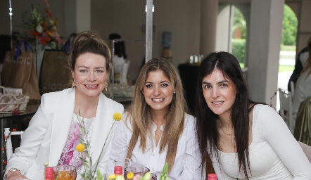  Nathalie Sarquis, Dora Díaz y Laura Dip.