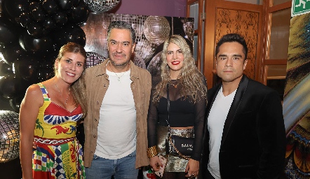  Sofía Muzquiz, Sebastián Rosillo, Mariana Berrones y Ricardo Cordero.